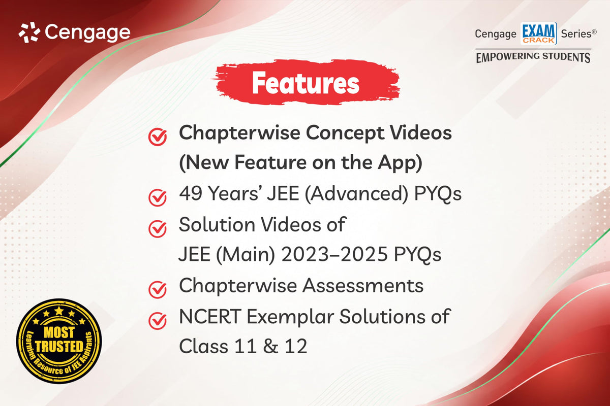 Cengage JEE (Advanced) Waves and Thermodynamics with Chapterwise Concept Videos & Online Assessments