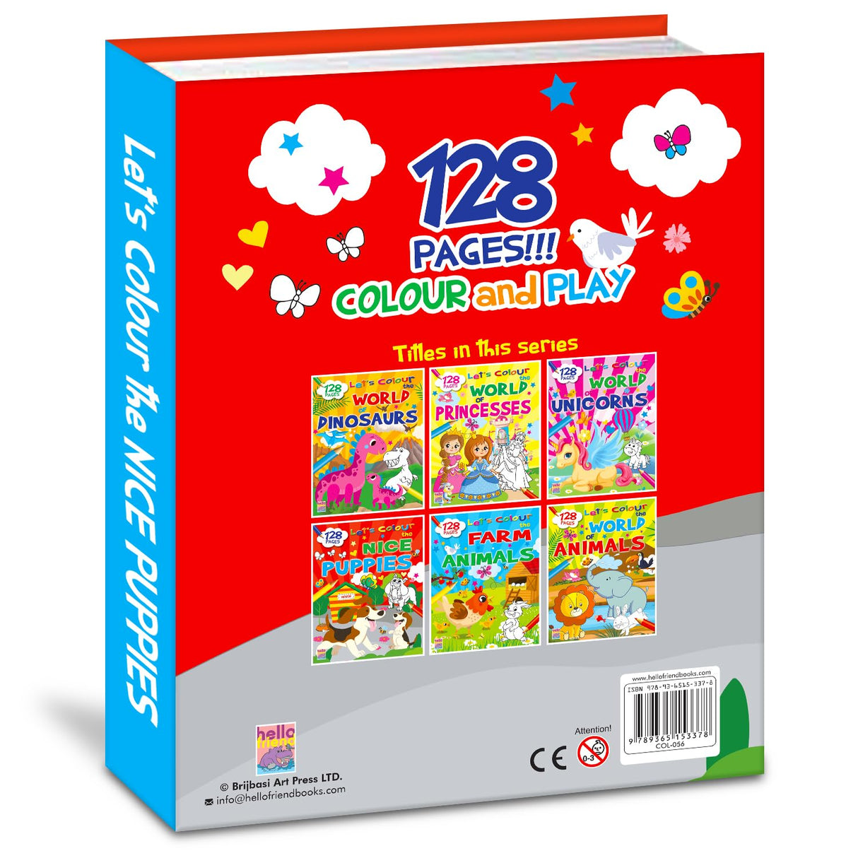 Let’s Colour the Nice Puppies: Activity & Colouring Book for Kids Ages 3–9 | Perfect Gift for Drawing, Painting & Creativity | Premium Paper Quality - Retail Maharaj