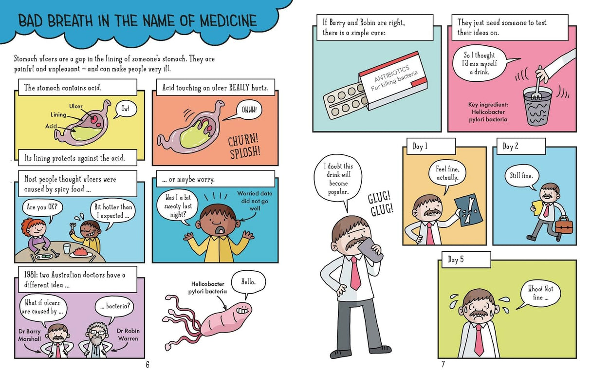 Comic Strip Science Adventures: Medical Marvels - Retail Maharaj