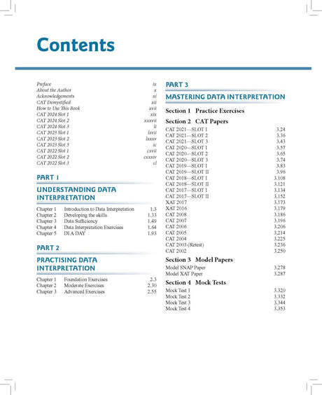Data Interpretation for CAT 2025| Solved 2024 paper | Includes Mock tests & 40 DI practice setss | for SNAP & XAT - Retail Maharaj