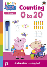 Learn with Peppa: Counting 0–20: Wipe-Clean Activity Book - Retail Maharaj