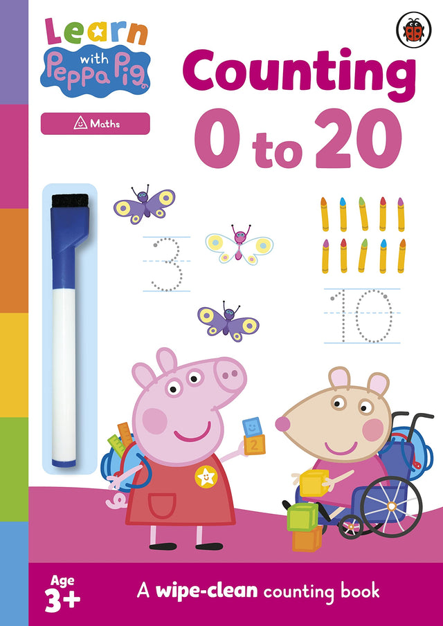 Learn with Peppa: Counting 0–20: Wipe-Clean Activity Book - Retail Maharaj