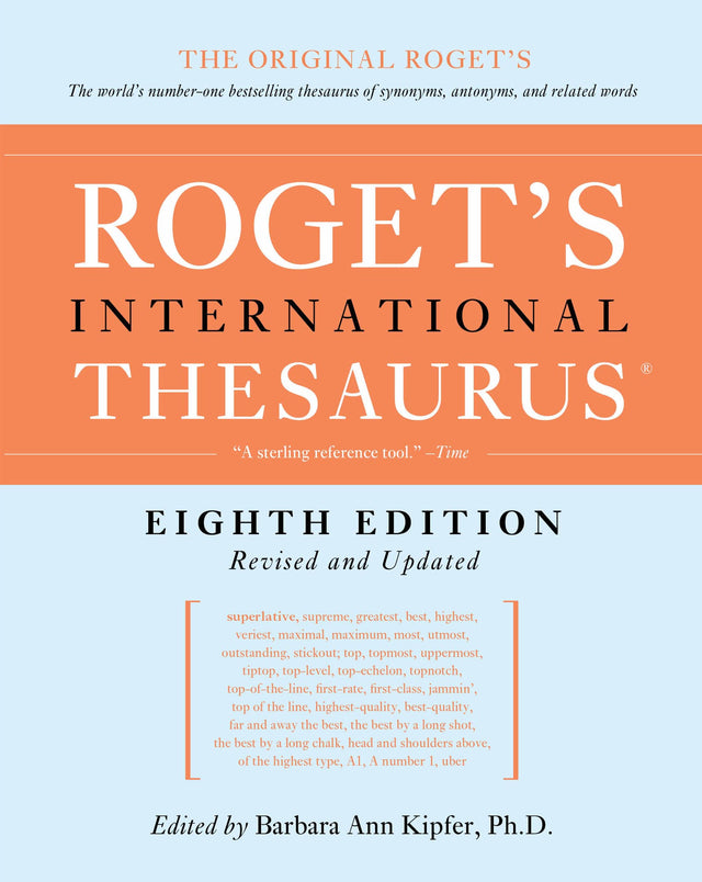 Roget's International Thesaurus, 8th Edition: A Novel - Retail Maharaj