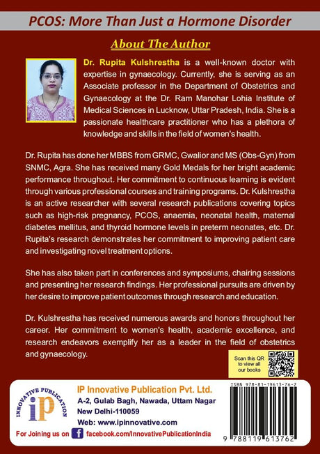 PCOS: More Than Just a Hormone Disorder (For the MBBS Students, PG-Obs-Gyn and Health Professionals) - Retail Maharaj