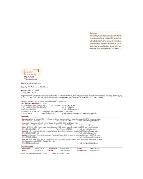 Competency Based Practicals In Community Medicine 2Ed (Pb 2023) - Retail Maharaj