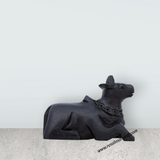 Nandi Statue - 2 x 2.25 Inches | Karungali Statue/ Nandi Idol for Pooja/ 30 Gms Approx - Retail Maharaj