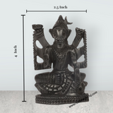 Varahi Amman Statue - 4 Inches | Karungali Varahi Idol/ Ebony Statue/ Varahi Statue for Pooja - Retail Maharaj
