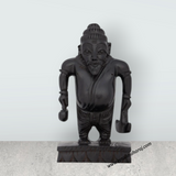 Agathiyar Murti Standing On Base - 4 x 2 Inches | Karungali Statue/ Agastya Idol for Pooja - Retail Maharaj