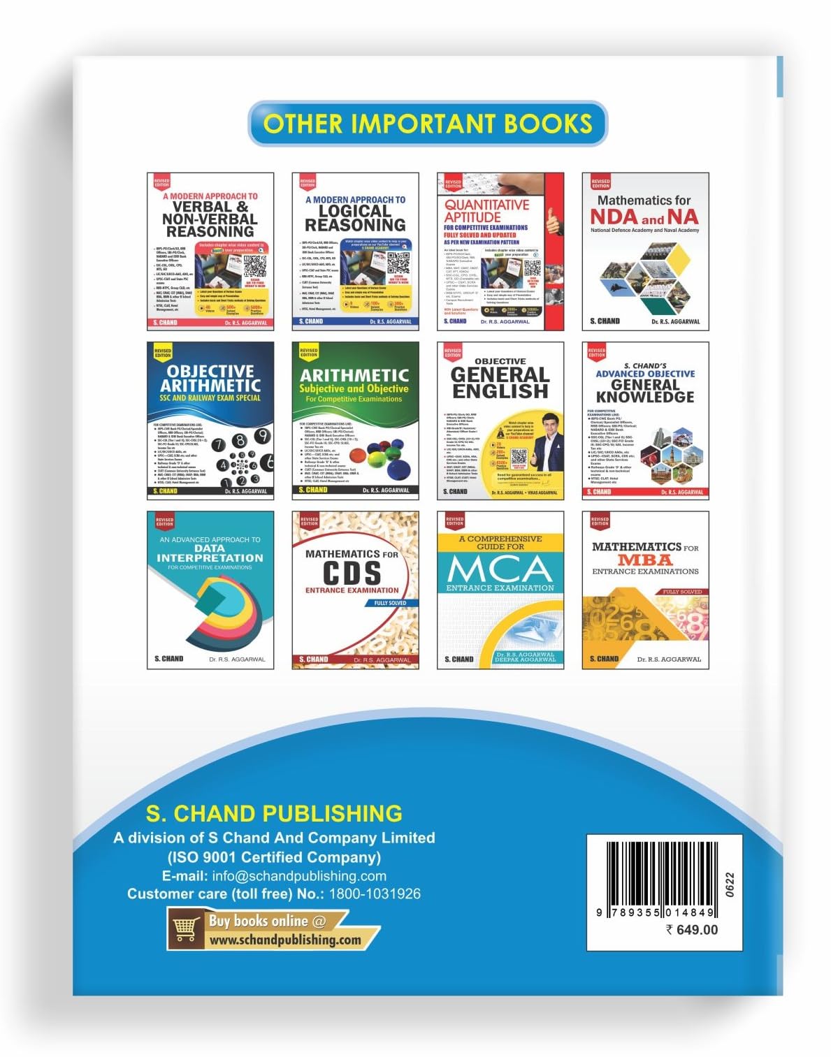 A Modern Approach to Verbal Reasoning | 29 Videos, 400+ Solved Examples, 4500+ Practice Questions | IBPS Bank PO, Clerk, SSC CGL CHSL, UPSC CSAT, Railway NTPC Group C & D, MAT, CAT - 2025 Exam Book - Retail Maharaj