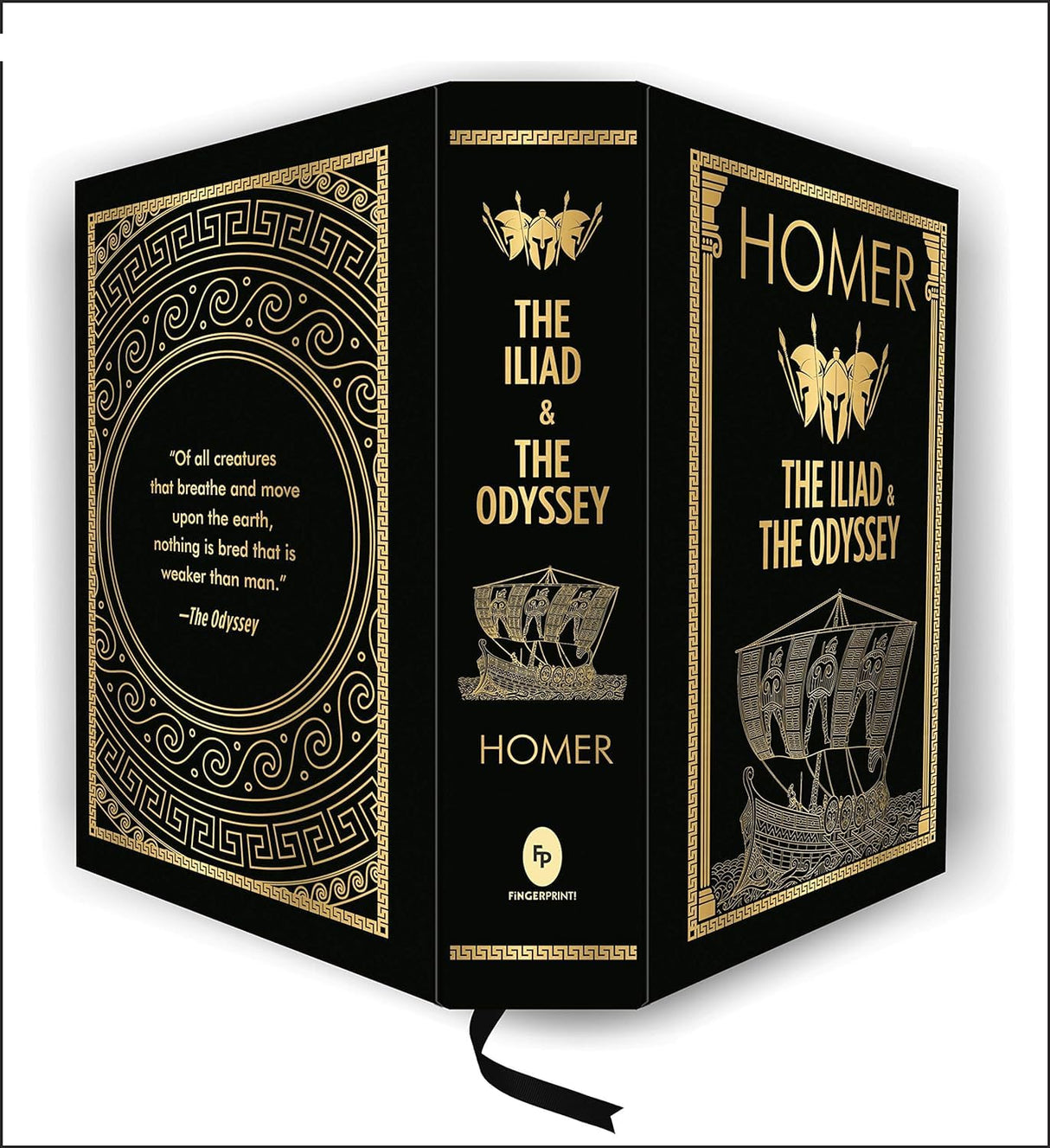 HOMER: The Iliad and The Odyssey (Deluxe Hardbound Edition) - Retail Maharaj