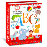 Hello Friend Books Let's Learn Giant Board Book: Alphabets ABC - Large Board Book with Beautifully Illustrated Images for Children to Learn - Retail Maharaj