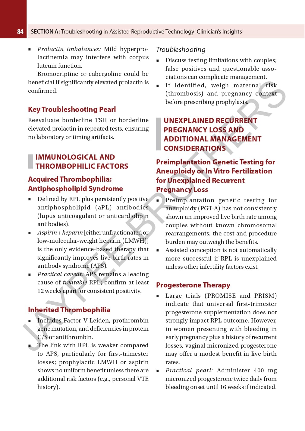 TROUBLESHOOTING IN ASSISTED REPRODUCTIVE TECHNOLOGY - Retail Maharaj