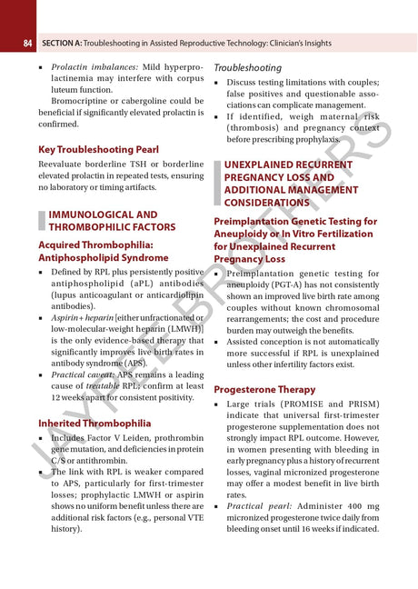 TROUBLESHOOTING IN ASSISTED REPRODUCTIVE TECHNOLOGY - Retail Maharaj