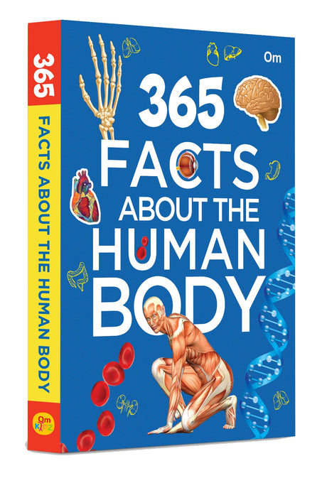 365 Facts About the Human Body: Anatomy & Biology Facts for Kids | Daily Insights into Anatomy, Organs, Senses & More | How the Body Works | Science Made Fun for Children | Ages 8+ - Retail Maharaj