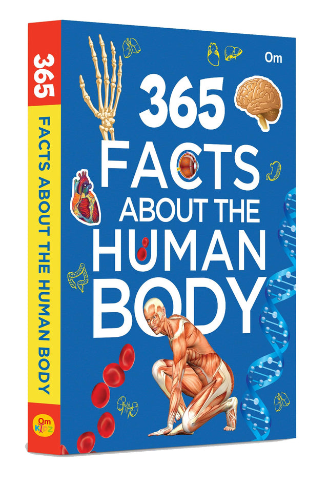 365 Facts About the Human Body: Anatomy & Biology Facts for Kids | Daily Insights into Anatomy, Organs, Senses & More | How the Body Works | Science Made Fun for Children | Ages 8+ - Retail Maharaj