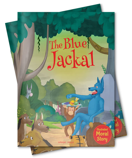 The Blue Jackal - Illustrated Moral Story for Children - Retail Maharaj