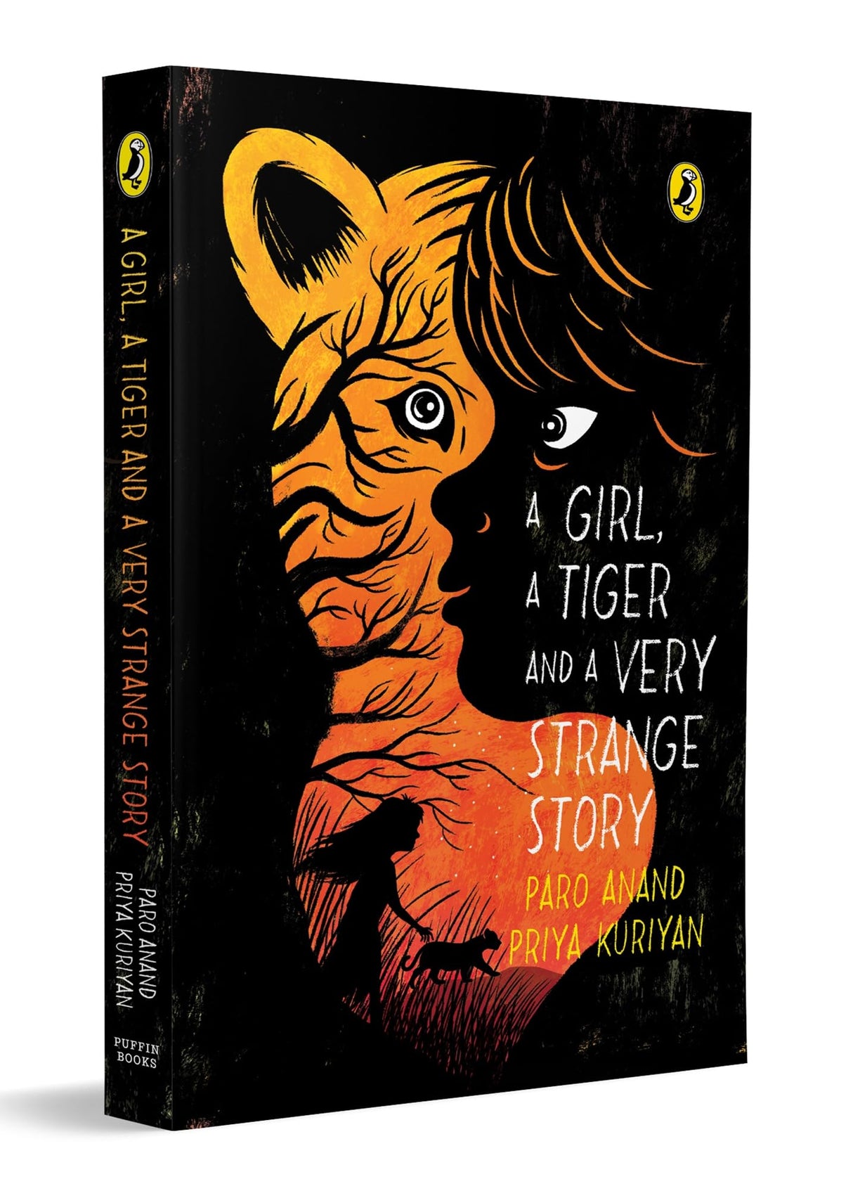 A Girl, a Tiger and a Very Strange Story: | Themes of Friendship, Resilience, Courage, Social Activism, Animal-Human Conflict | Beautiful B&W Illustrations | Ages 10 + - Retail Maharaj