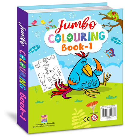 Jumbo Colouring Book 1 - Retail Maharaj
