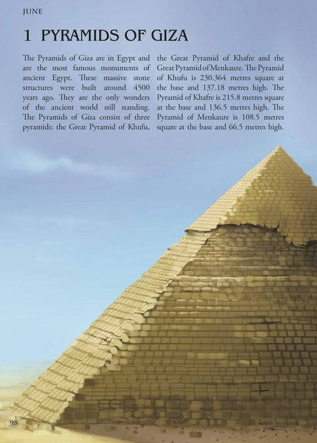 Encyclopedia : 365 Wonders of the World (Monuments of the world) (365 Series) - Retail Maharaj