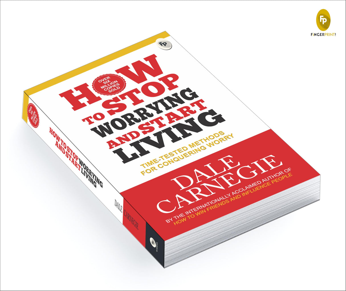 How to Stop Worrying and Start Living by Dale Carnegie | Timeless Guide to Overcome Stress & Build a Happier Life | Proven Techniques to Conquer Anxiety & Live Joyfully | The Classic Self-Help Bestseller for Stress-Free Living | Original Premium Paperback - Retail Maharaj