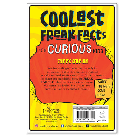 Coolest Freak Facts for Curious Kids by Terry O'Brien - Retail Maharaj