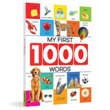 My First 1000 Words: Early Learning Picture Book to learn Alphabet, Numbers, Shapes and Colours, Transport, Birds and Animals, Professions, Opposite Words, Action Words, Parts of the body and Objects Around Us. - Retail Maharaj