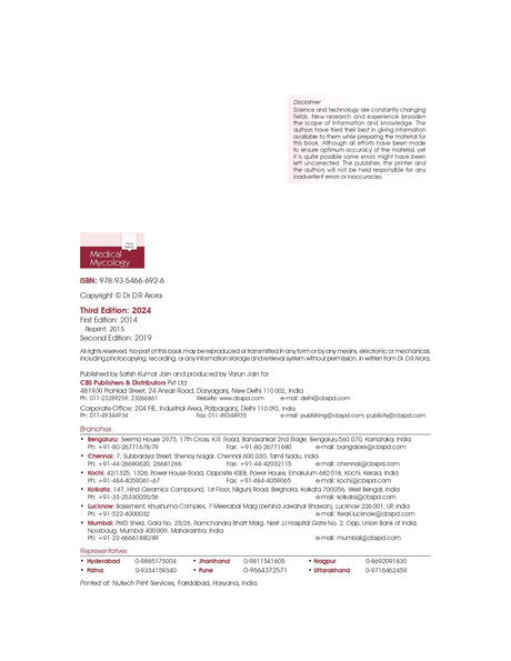 Medical Mycology 3Ed (Pb 2024) - Retail Maharaj