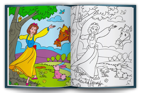 Let’s Colour the World of Princesses: Activity & Colouring Book for Kids Ages 3–9 | Perfect Gift for Drawing, Painting & Creativity | Premium Paper Quality - Retail Maharaj