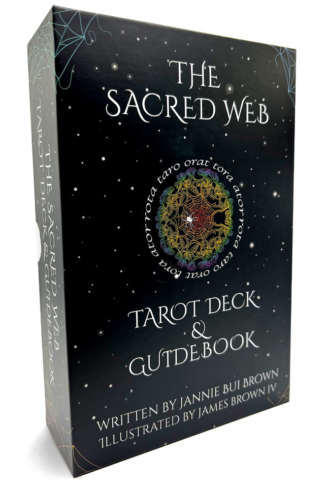 The Sacred Web Tarot: Tarot Deck & Guidebook - Retail Maharaj