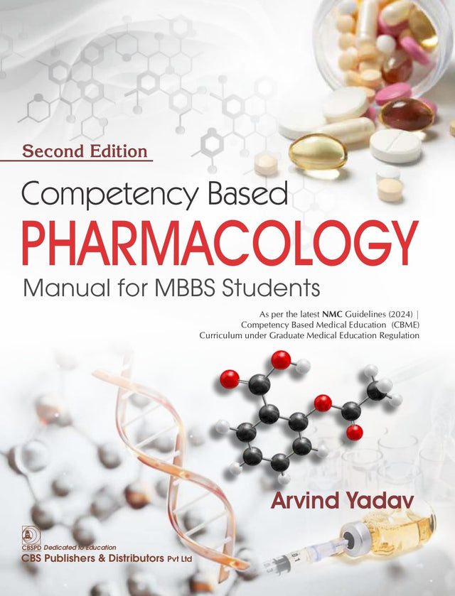 Competency Based Pharmacology, 2/e Manual for MBBS Students ( PB 2026) - Retail Maharaj