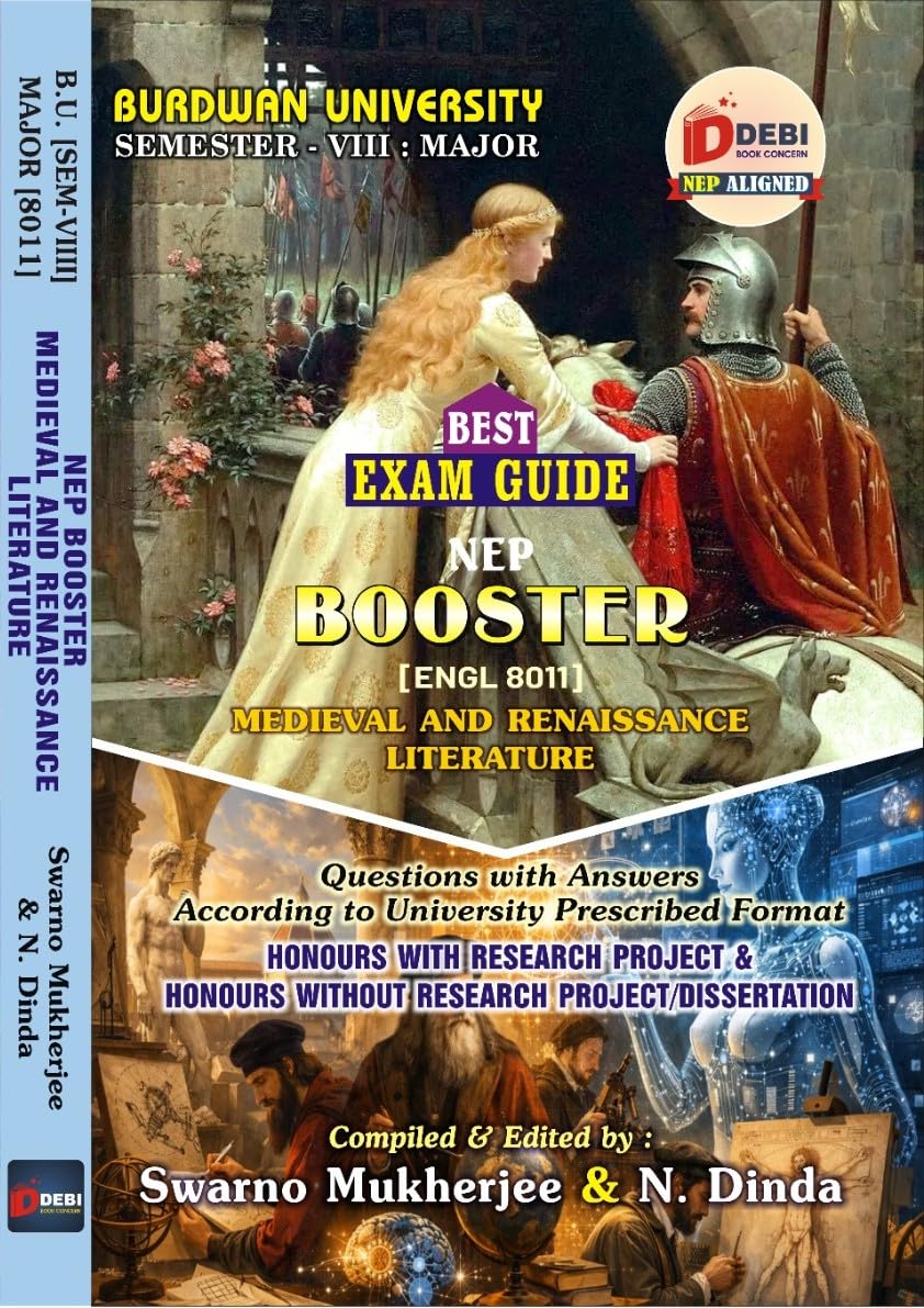 NEP Booster: Medieval and Renaissance Literature (ENGL 8011) (Burdwan University Sem-VIII) (English Version) - Retail Maharaj