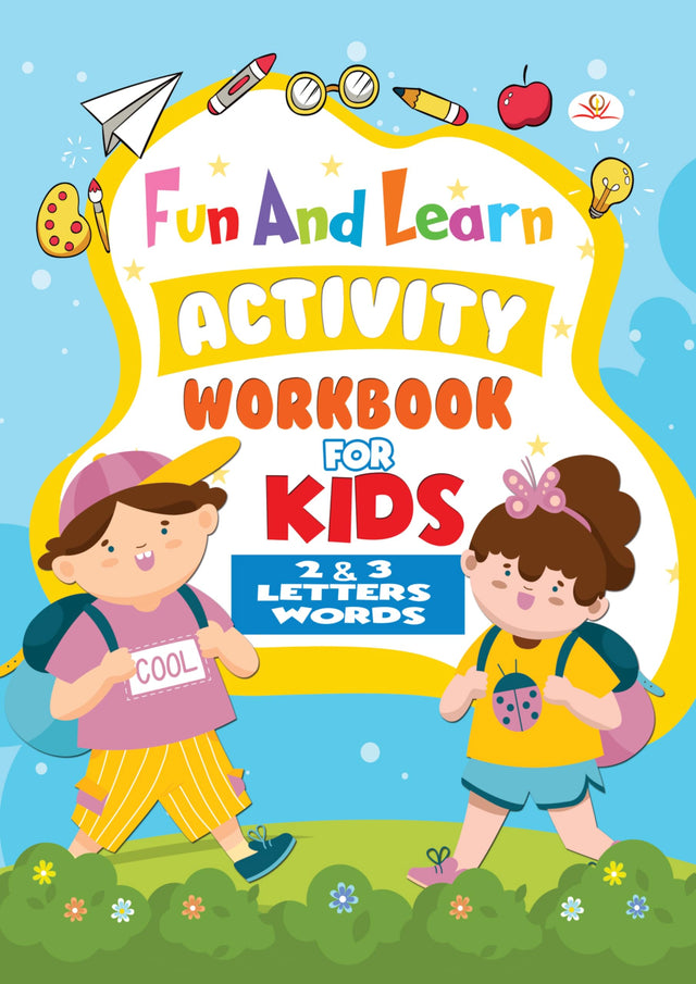 Fun And Learn Activity Book For Kids 2 & 3 Letter Words - Retail Maharaj
