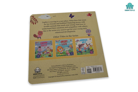 The Sad Squirrel Emotion Board Book - Retail Maharaj
