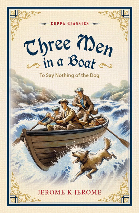 Three Men in a Boat (To Say Nothing of the Dog) (Cuppa Classics) - Retail Maharaj
