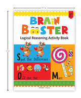 Preschool Activity Book: Brain Booster – Logical Reasoning Activity Book for Kids Ages 3–5 | Fun Puzzles, Patterns, Sorting, Matching & Thinking Skills | 3+ Hours of Brain-Boosting Fun - Retail Maharaj