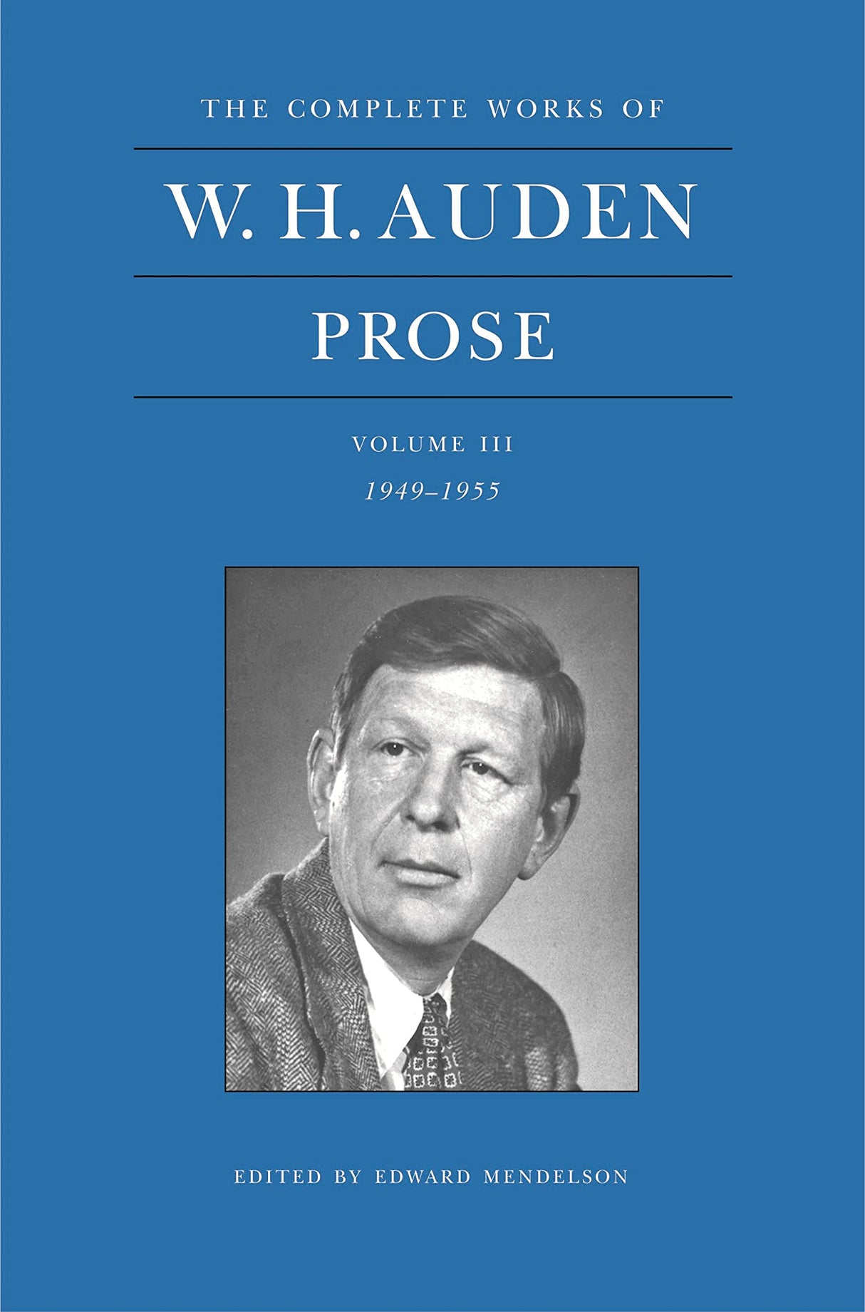 W. H. Auden Prose Volume 3 (1949-1955) - Retail Maharaj