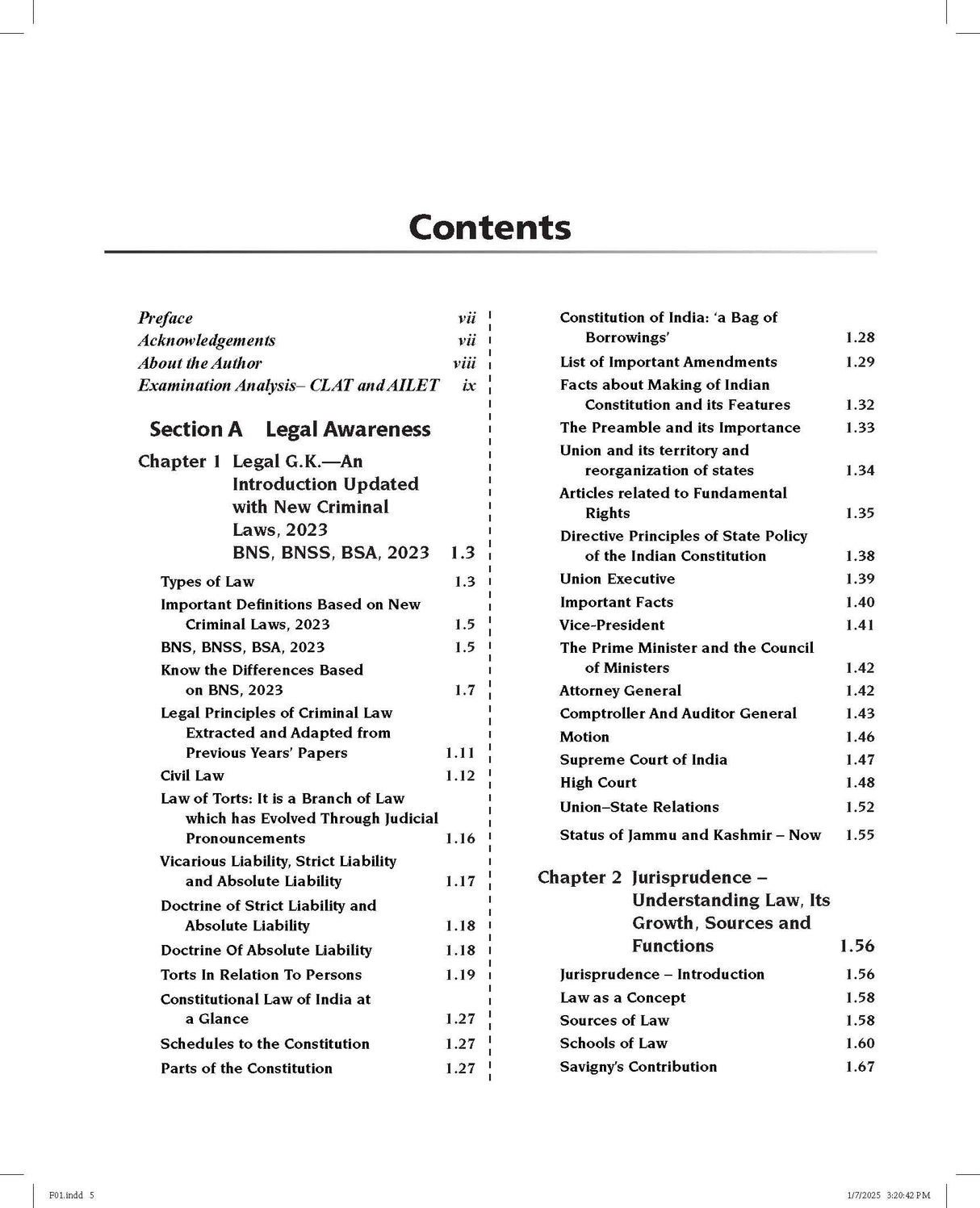 Legal Aptitude Workbook (2025-26) | For Law Entrances (UG & PG) | CLAT, SLAT, BLAT, MAH (CET-LAW), AILET, PU, DU, IPU, UPES & Other UG/PG Law Entrance ... Papers With Answer Keys | 6th Edition - Retail Maharaj
