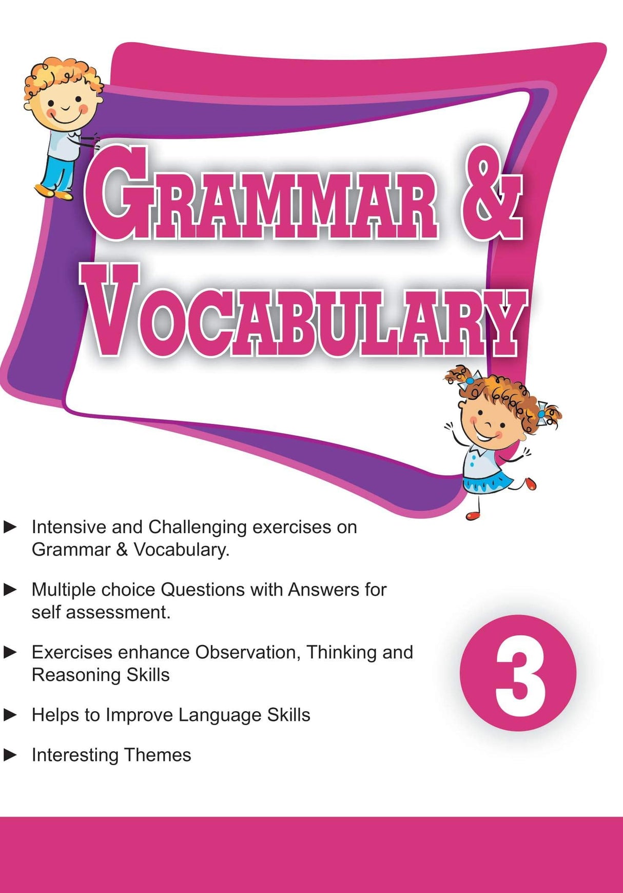Grammar & Vocabulary 3 [Paperback] M.Rani - Retail Maharaj
