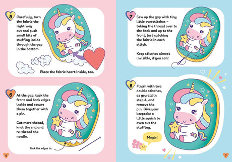 Best Friends Sewing Keepsakes Magical (Activity Station Gift Boxes) - Retail Maharaj