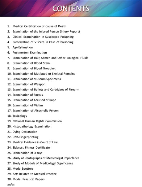 Practical Forensic Medicine & Toxicology (CBME Based) - Retail Maharaj