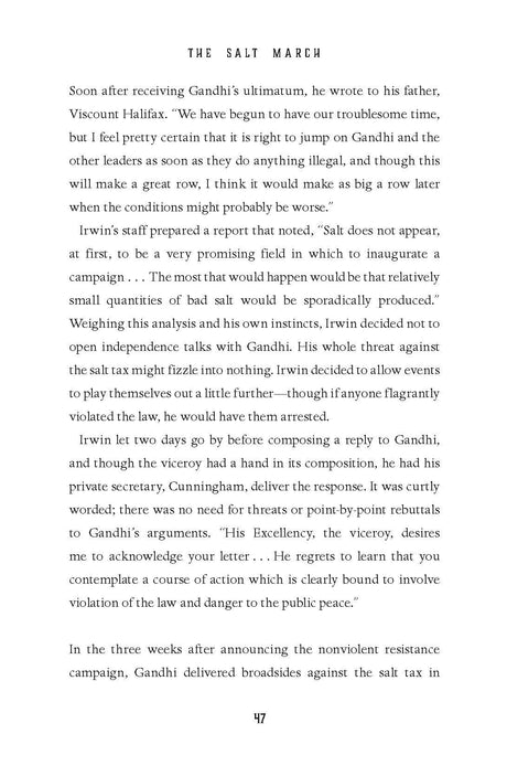 The Salt March: Gandhi's Heroic March To Freedom - Retail Maharaj