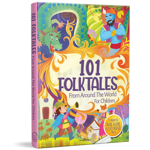 101 Folktales For Children 5 Minutes Read Aloud Illustrated Tales With Morals - Retail Maharaj