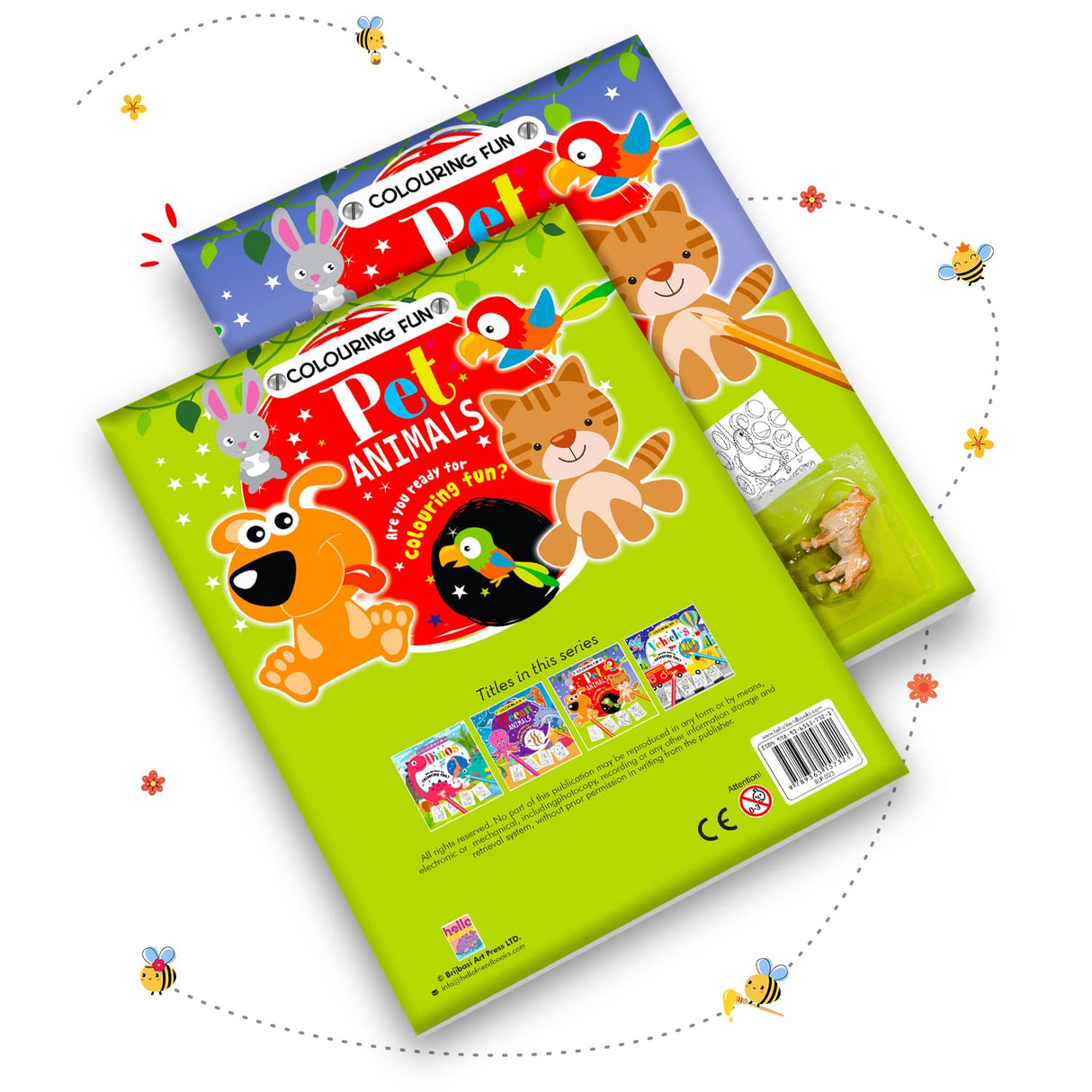A Colouring Book Fun Pet Animals - Coloring Activity Book for Creative Kids - For 6 to 8 Years Old Kids: A Colouring Book of Fun and Pet Animals Art Book for Kids - Retail Maharaj