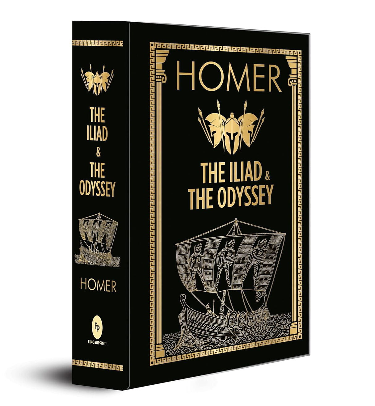HOMER: The Iliad and The Odyssey (Deluxe Hardbound Edition) - Retail Maharaj
