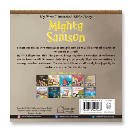 My First Illustrated Bible Story: Mighty Samson - Retail Maharaj