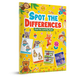 Spot the Difference: First Fun Activity Book for Kids | Boost Focus & Observation Skills | Ages 4–7 | 2+ Hours of Engaging Puzzle Fun - Retail Maharaj