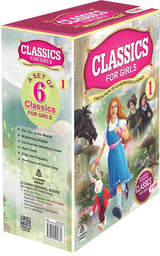 Classics for Girls: Illustrated and Abridged Classic Books (Set of 6 books) - Retail Maharaj