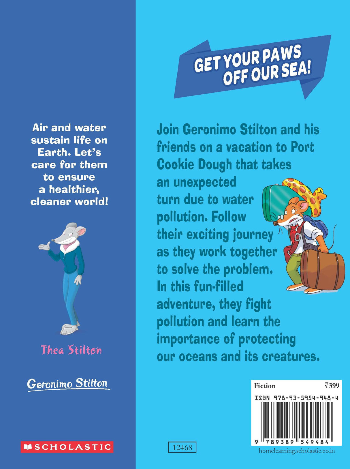 Geronimo Stilton: Mice To The Rescue #04: Get Your Paws Off Our Sea! - Retail Maharaj