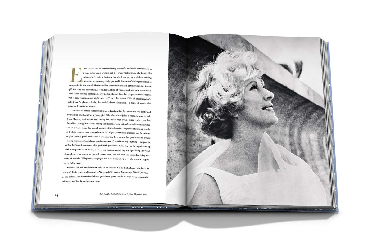 Estée Lauder: A Beautiful Life - Assouline Coffee Table Book - Retail Maharaj