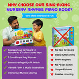 My First Piano Sound Book for Kids | Interactive Musical Learning Book | Phonics and Sing-Along Early Education Storybook - Retail Maharaj